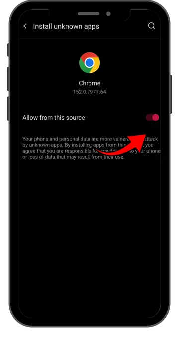 TV Express APK 4 Ativar a Instalacao de Fontes De